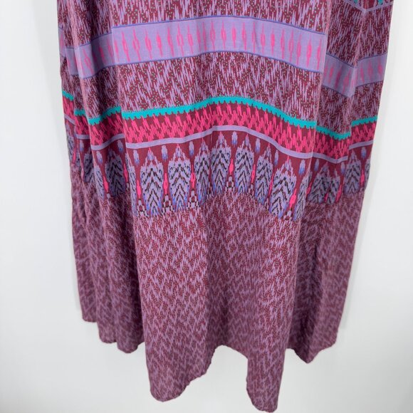 Prana Nari Midi Dress purple pink  Womens Size Large  Sundress Halter Lightweigh - Picture 4 of 13